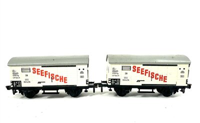 Fleischmann H0 Khlwagen Seefische der DB 2 Stck