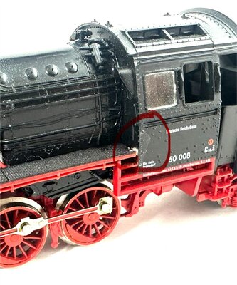 Fleischmann 4174 H0 Dampflok BR 50 Ep.II der DRG mit Rauch