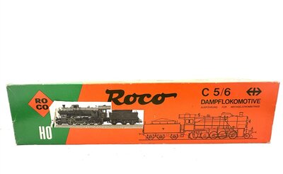 Roco 14111 A AC H0 Dampflok C5/6 der SBB