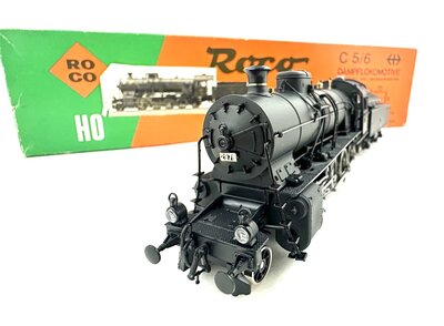 Roco 14111 A AC H0 Dampflok C5/6 der SBB