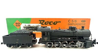 Roco 14111 A AC H0 Dampflok C5/6 der SBB