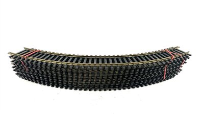 Fleischmann 6024 H0 10 gebogene Gleise R1=357,5 mm 45