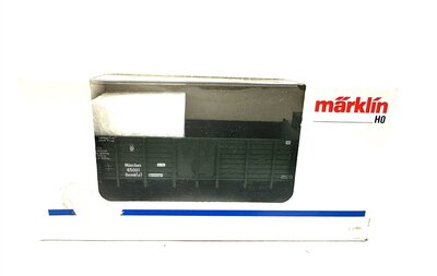 Mrklin 46033 H0 Gterwagen mit Bremserhaus Ommk der K.Bay.Sts.B