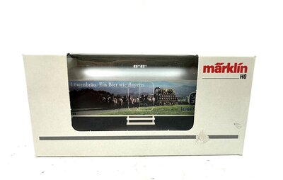 Mrklin H0 SoMo Bierwagen Lwenbru ein Bier wie Bayern