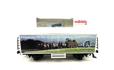 Mrklin H0 SoMo Bierwagen Lwenbru ein Bier wie Bayern
