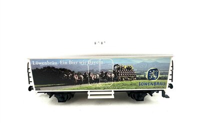 Mrklin H0 SoMo Bierwagen Lwenbru ein Bier wie Bayern