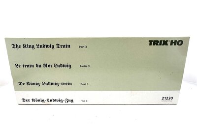 Trix 21230 H0 Leerkarton fr Knig Ludwig Haupt-Salonwagen