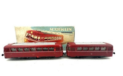 Mrklin 3016 H0 Schienenbus VT 95 mit Beiwagen