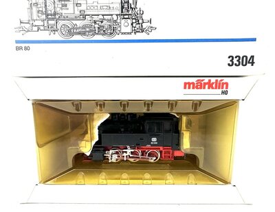 Mrklin 3304 H0 Dampflok BR 80 der DB