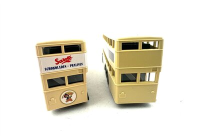 Wiking H0 MAN Doppeldeckerbus D 38 2 Stck