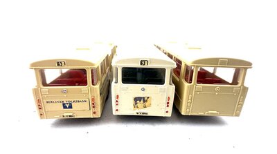 Wiking 700 H0 MB Stadtbus O 305 3 Stck