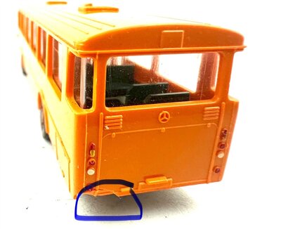 Wiking 700 H0 MB Stadtbus 2 Stck