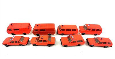 Herpa Einsatzfahrzeuge Feuerwehr und Polizei 29 Stck