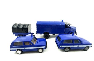 Roco und Herpa THW Einsatzfahrzeuge 1:87