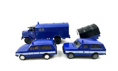 Roco und Herpa THW Einsatzfahrzeuge 1:87