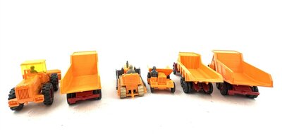 Wiking Magirus Muldenkipper Baufahrzeuge 6 Stck