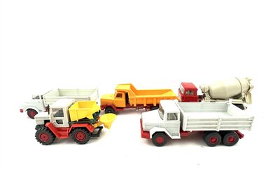 Wiking Muldenkipper Fahrzeuge 5 St�ck