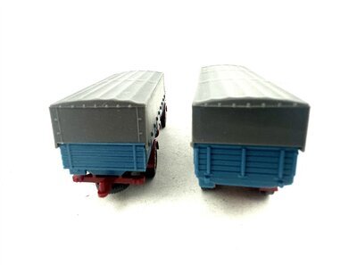 Wiking 486 H0 Krupp Pritschen-Hngerzug