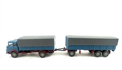 Wiking 486 H0 Krupp Pritschen-Hngerzug