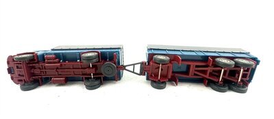 Wiking 486 H0 Krupp Pritschen-Hngerzug