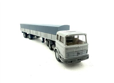 Wiking H0 MB LPS 2223 Pritschensattelzug