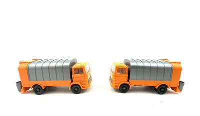 Wiking MB Mllwagen 2 Stck 1:87