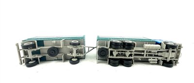 Herpa H0 MB Pritschen-Hngerzug Lwenbru