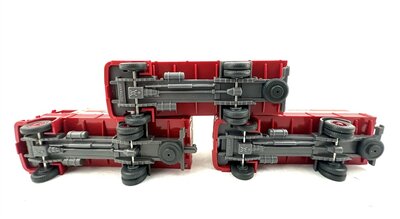 Wiking H0 MB Pritschen-LKW DB Stckgut 3 Stck