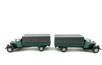 Wiking H0 3420 MB Pritschen-LKW L2500 2 Stck