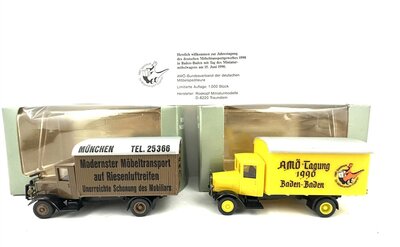 Roskopf H0 1019 + 1031 MB Transporter 2 Stck