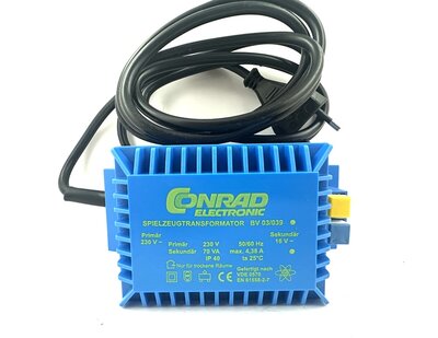 Conrad BV 03/039 H0 AC Transformator 70 VA