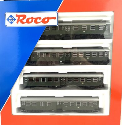 Roco 44029 H0 Umbauwagen-Set Epoche IV der DB