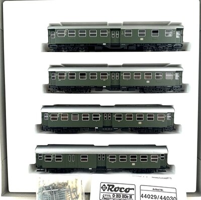 Roco 44029 H0 Umbauwagen-Set Epoche IV der DB