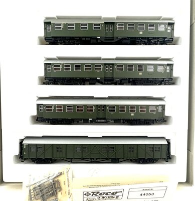 Roco 44053 H0 Umbauwagen-Set Epoche IV der DB
