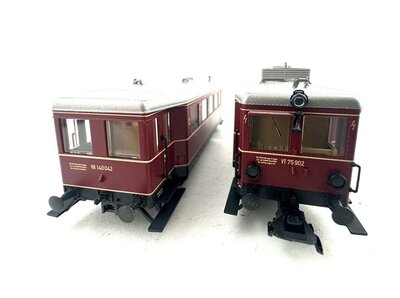M�rklin 37705 H0 Dieseltriebwagen VT 75.9 + VB 140 mfx Sound
