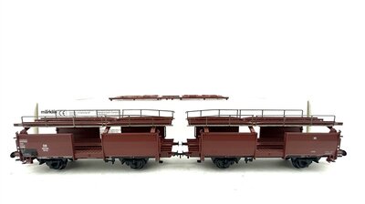 Mrklin 46121 H0 Doppel-Autotransportwagen Off 52 der DB