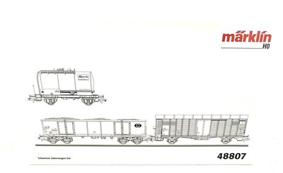 Mrklin 48807 H0 Schweizer Wagen-Set