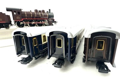 Mrklin Primex 2701 H0 Zugset Orient-Express mit Dampflok der SNCF