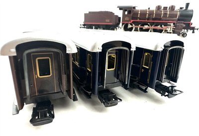 Mrklin Primex 2701 H0 Zugset Orient-Express mit Dampflok der SNCF