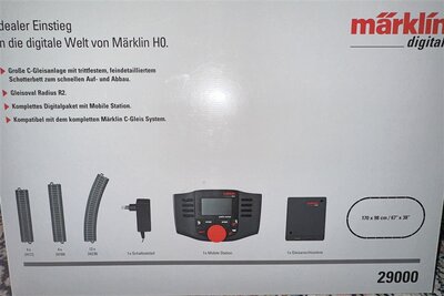M�rklin 29000 H0 C-Gleis Digital-Startpackung mit Mobile Station
