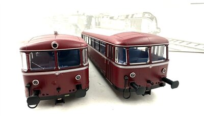 Mrklin 39978 H0 Schienenbus VT 98.9 + Beiwagen der DB mfx + Sound