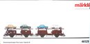 M�rklin 46129 H0 Doppel-Autotransportwagen Laaes 541 der DB