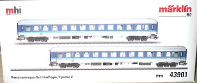 M�rklin 43901 H0 InterRegio Personenwagen-Set Ep.V der DB