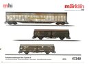 Mrklin 47349 H0 Schiebewandwagen-Set Ep.V der DB-AG