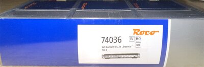 Roco 74036 H0 Wagenset Erasmus Ep.IV der DB