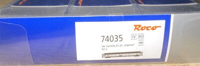 Roco 74035 H0 Wagenset Erasmus Ep.IV der DB