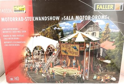 Faller 140336 H0 Kirmes Motorrad-Steilwandshow Sala Motor-Drome