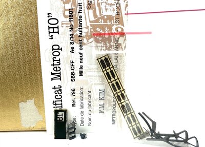 Metropolitan 796 H0 Doppellok Ae 8/14 der SBB