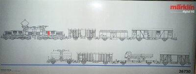 M�rklin 26730 H0 Zugset Krokodil Serie Be 6/8 III der SBB