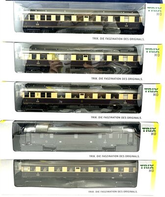 Trix 23430 H0 Rheingold Wagenset Ep.II der DRG